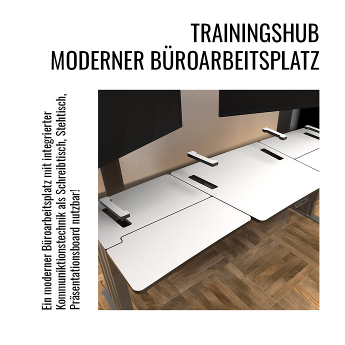 TrainingsHub Moderner Büroarbeitsplatz